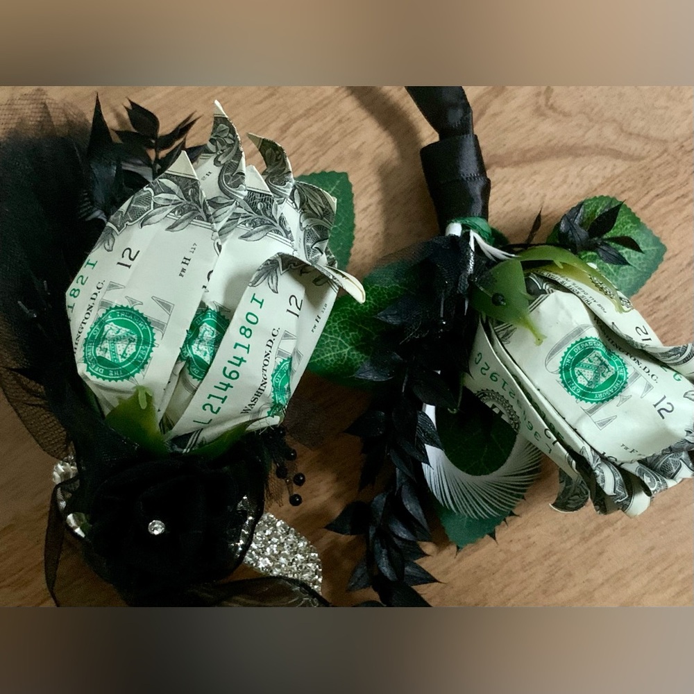 Custom Cash Rose Boutonniere And Corsage